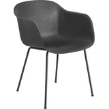 Muuto Fiber Tube base, schwarz