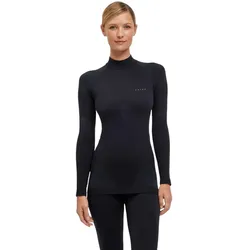 Falke Funktionsunterwäsche Langarmshirt Warm mit kragen 2024 (maximale Bewegungsfreiheit) schwarz Damen