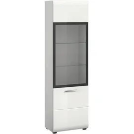 Möbel Boss Vitrine Ice 45 x 34 x 160 cm Weiß