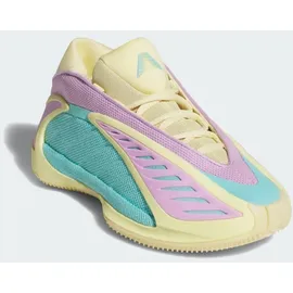 adidas ANTHONY EDWARDS 2 Kids Schuh - almost yellow/bliss lilac/flash aqua 39 1/3