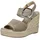 Nero Giardini Keilsandalette Damen Grau 38