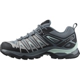 Salomon X Ultra Pioneer Gore-Tex Damen Wanderschuhe, Alle Wetterbedingungen, Sicherer Fußhalt, Stabil und gedämpft, Stormy Weather, 39 1/3