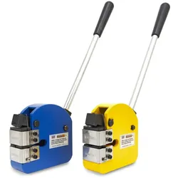 HBM 2er Set Streck- und Stopfmaschine mit 63 mm extra tiefer Entladung