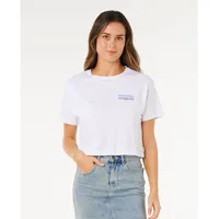 Rip Curl Hayley O Crop Optical White S