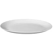 Esmeyer Seltmann Lido, Servierplatte, oval Weiss, 38.5cm x 26cm, 1-teilig