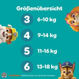 Pampers Baby-Dry Gr. 3 (6-10 kg) 234 St. Paw Patrol Edition