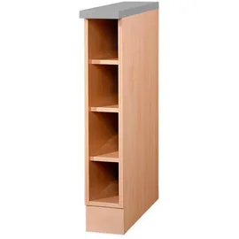 WIHO KÜCHEN Unterschrank Prag 15 x 60 x 85 cm Braun