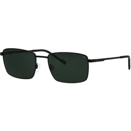 Eschenbach TITANflex Sonnenbrille Modell 824132 Form Karree/Eckig, Logoschriftzug auf Bügel, Titanflexfassung schwarz