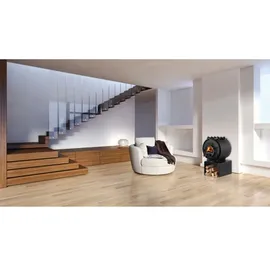 Kanuk Warmluftofen 13 kW Schwarz