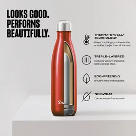 S'well Isolierflasche "Teakwood" in braun - 750 ml