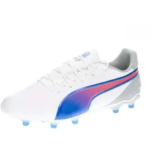 Puma King Match FG/AG Herren Puma White-Bluemazing-Flat Light Gray 42,5