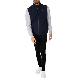 GANT Windcheater Weste Dunkelblau S