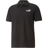 Puma Essential Piqué Kurzarm-poloshirt Black M