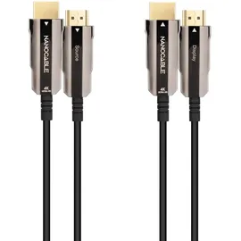 NANOCABLE HDMI-Kabel 2.0 Stecker/Stecker 20 m Schwarz