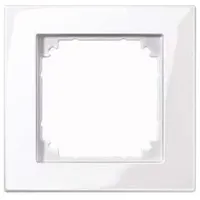 Merten 503125 Rahmen, 1fach, aktivweiß glänzend