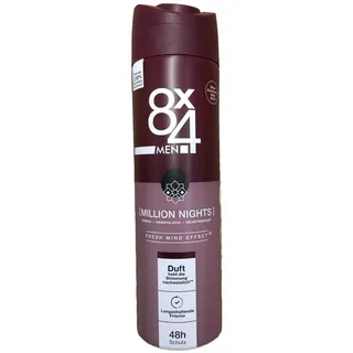 8X4 MILLION NIGHTS Deo-Spray 150,0 ml