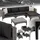 Tectake Konstanza Loungeset grau