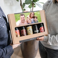 Personalisiertes Bier Geschenkset - Belgisches Bier - Vatertag
