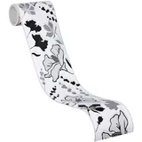 A.S. Création Bordüre 10 cm 5 m selbstklebend schwarz/weiß/grau 904720