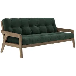 Karup Design - Grab Sofa, Kiefer carobbraun / seegras (512)