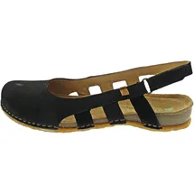 El Naturalista Damen Klassische Sandalen PANGLAO, Frauen Sandalen,Freizeitschuhe,offene Schuhe,Strandschuhe,Sandaletten,Black,38 EU / 5 UK - 38 EU