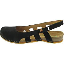 El Naturalista Damen Klassische Sandalen PANGLAO, Frauen Sandalen,Freizeitschuhe,offene Schuhe,Strandschuhe,Sandaletten,Black,38 EU / 5 UK - 38 EU