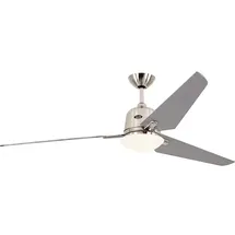CasaFan Eco Aviatos 162 BN-SL 162 cm Deckenventilator alusilber mit Licht