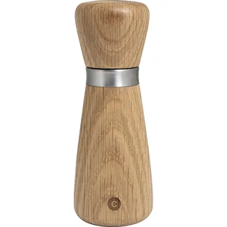 Kyoto Salz- oder Pfeffermühle 17 cm Eichenholz