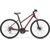 Merida CROSSWAY 20-D LADY HP4 S 28 Zoll RH 54 cm Damen burgunder/rot