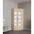 Eckkleiderschrank Saragossa 78 x 193 x 78 cm Braun
