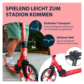 Hudora Scooter Up 200, FCBM RED RED - - Rot