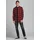 JACK & JONES Gingham Twill Langarmhemd Brick Red / Slim Fit M
