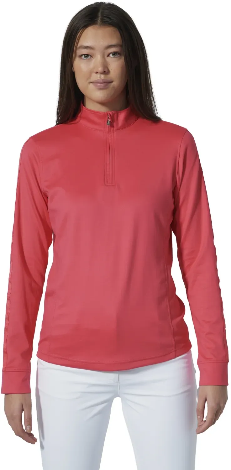 Daily Sports Layer Anna Half Neck 1/4-Zip, coral