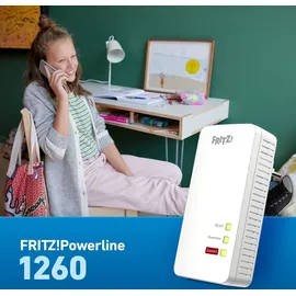 AVM FRITZ!Powerline 1260E 1200 Mbps 1 Adapter 20002789