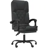 vidaXL Bürostuhl mit Massagefunktion Kunstleder Schwarz