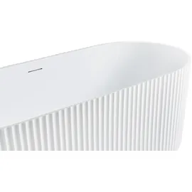Beliani Gocta freistehende Badewanne 170 x 80 cm (W) 80 x (H) 58 x (L) 169 cm