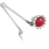 HUSPOO 275W Rotlichtlampe Infrarot Lampe, Infrarot-Wärmestrahler Rotlicht Strahler Infrarotlichttherapie, Behandlung von Erkältungen und Muskelverspannungen (mit Räder)