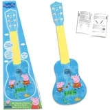 Lexibook Spielzeuggitarre Meine Erste Gitarre 53 cm blau/gelb K200PP