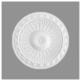PROVISTON Wanddekoobjekt Stuckrosette, Polystyrol, Durchmesser 280 mm, Weiß (1 St) weiß