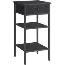 VASAGLE Nachttisch, mit einer Schublade und 2 offenen Fächern,