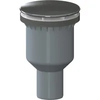 Dallmer ORIO V senkrecht, Haube verchromt, DN 50, 160249