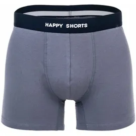 Happy Shorts Trunk Jersey Palms/hellgrün/grau XL 3er Pack
