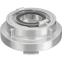 Wiltec Übergangsstück Storz Kupplung c 52 auf d 25 aus Aluminium Kupplungsreduzierung C/52 zu D/25