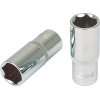 KS Tools 1/2" CHROMEplus Sechskant-Stecknuss, lang,5/8"