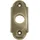 v.i.t Drückerrosette WG oval Messing 32 x 74 x 16
