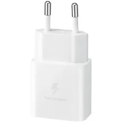 Samsung EP-T1510XWEGEU Ladegerät für Mobilgeräte Universal Weiß AC Schnellladung Indoor
