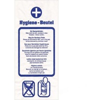 Hygienebeutel für Damenbinden und Tampons, aus Papier, 100 Beutel