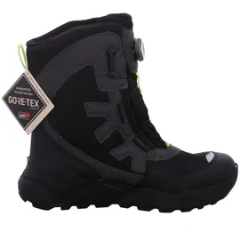 superfit ROCKET warm gefütterte Gore-Tex Stiefel, SCHWARZ/GRÜN 0020