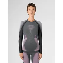 Uyn Evolutyon langarm Funktionsshirt melange Damen anthrazit melange/raspberry/purple L/XL