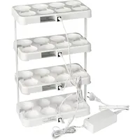 Duni LED Mini Lamp Ladestation, 32 Stück 255 x 140 x 430 mm Weiß, 1 Stk/Krt (1 x 1 Stk)